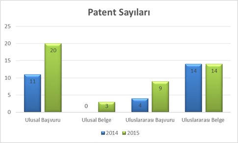 patent sayilari